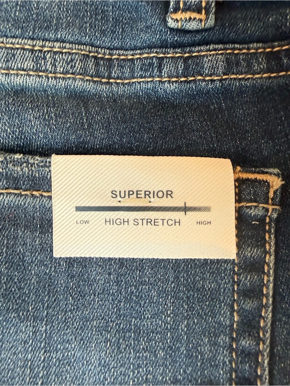 BKE Women's Skinny Jeans in Blue Wash - Picture 3 of 4